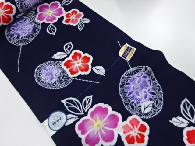 アンティーク　浴衣地反物